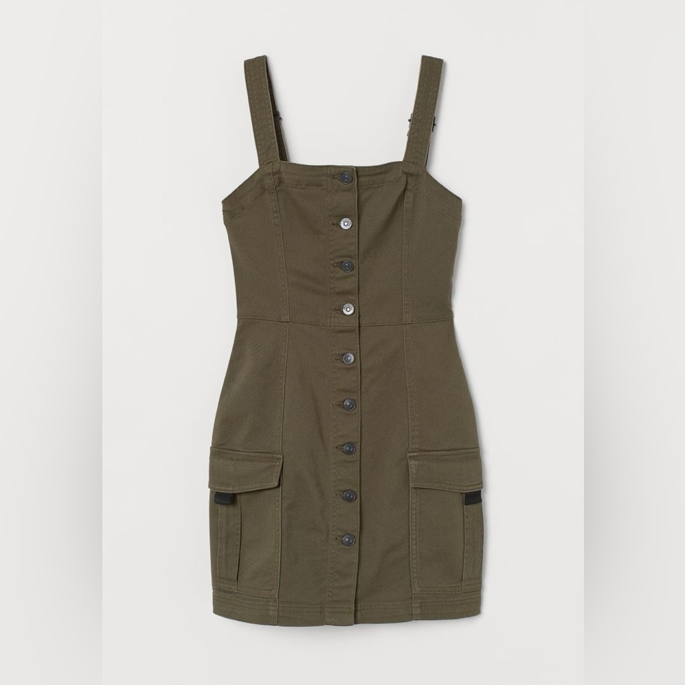 H&M Denim Overall Dress